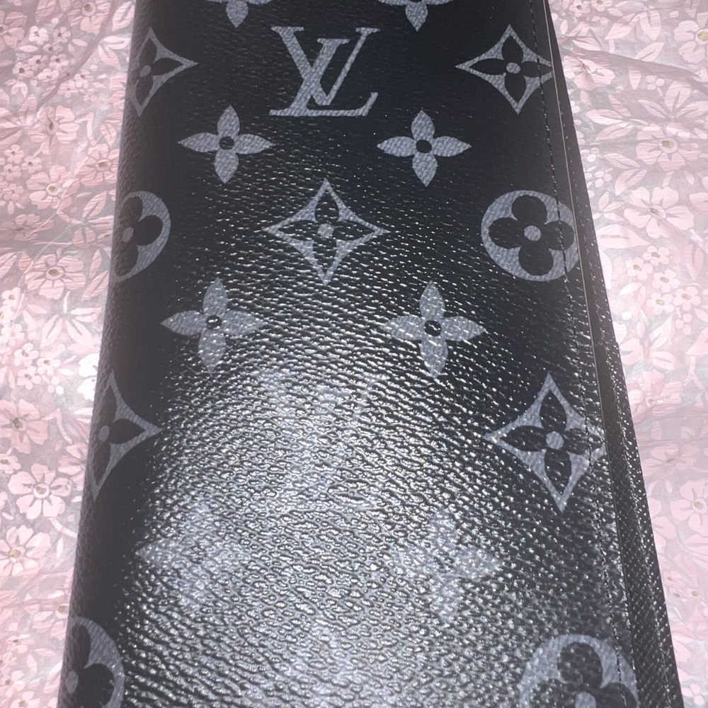 Louis Vuitton Monogram Eclipse Brazza Wallet - image 1
